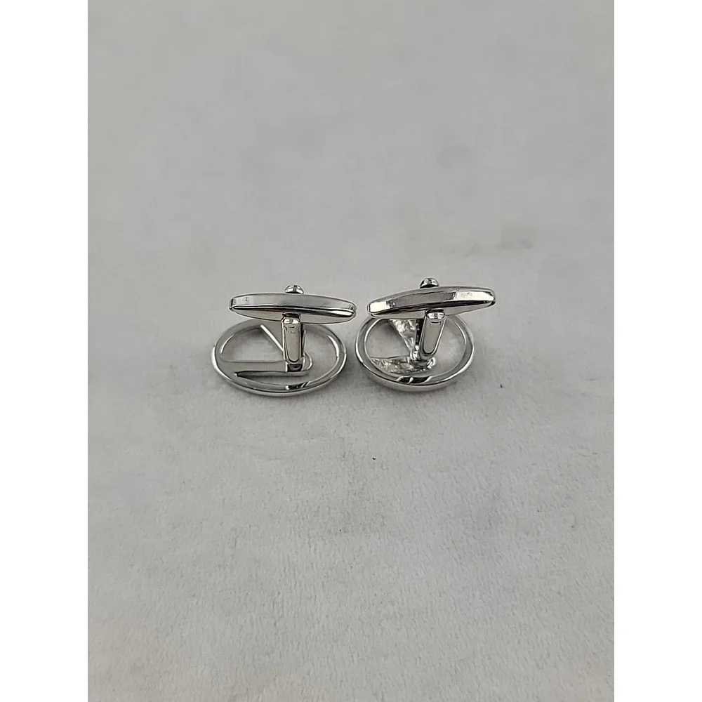 Lexus Auto Silvertone Cufflinks New Without Tags